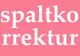 Synonym spaltkorrektur