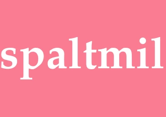 Synonym spaltmil