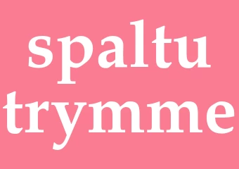 Synonym spaltutrymme