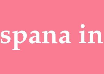 Synonym spana in