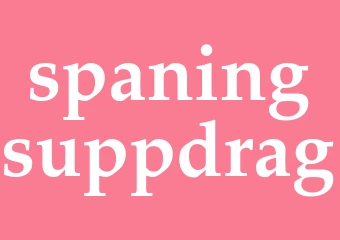 Synonym spaningsuppdrag