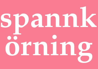 Synonym spannkörning