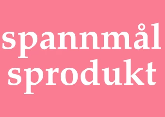 Synonym spannmålsprodukt