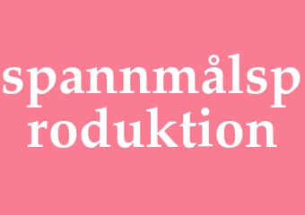 Synonym spannmålsproduktion