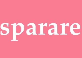 Synonym sparare
