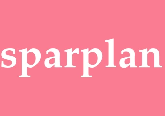 Synonym sparplan