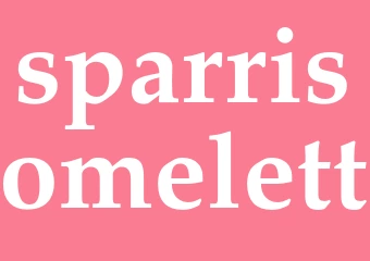 Synonym sparrisomelett