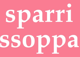 Synonym sparrissoppa