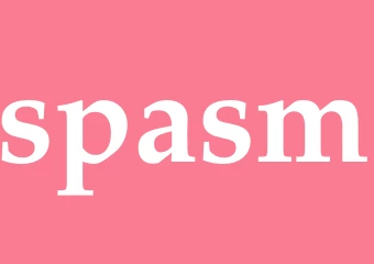 Synonym spasm