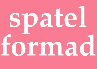 Synonym spatelformad