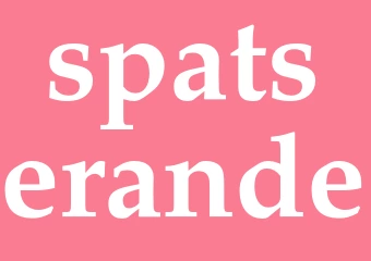 Synonym spatserande