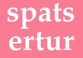 Synonym spatsertur