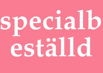 Synonym specialbeställd