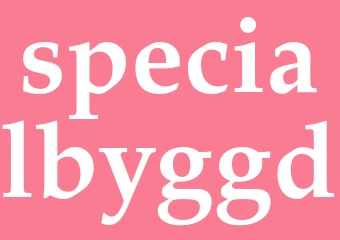Synonym specialbyggd