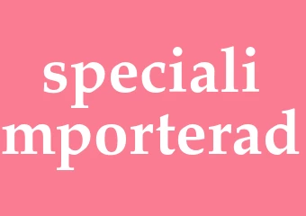 Synonym specialimporterad