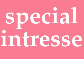 Synonym specialintresse