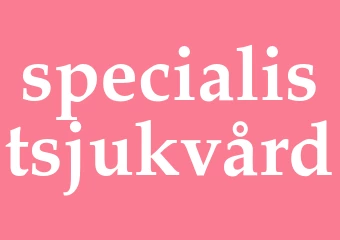 Synonym specialistsjukvård