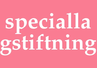 Synonym speciallagstiftning