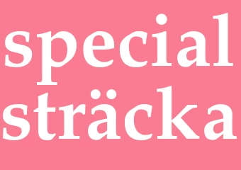 Synonym specialsträcka
