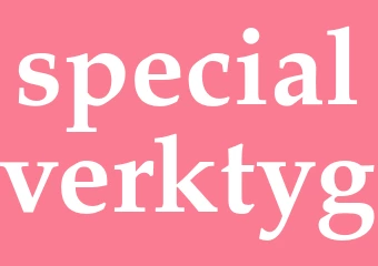 Synonym specialverktyg