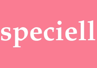 Synonym speciell