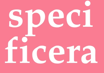 Synonym specificera