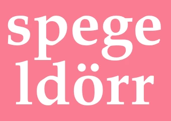 Synonym spegeldörr