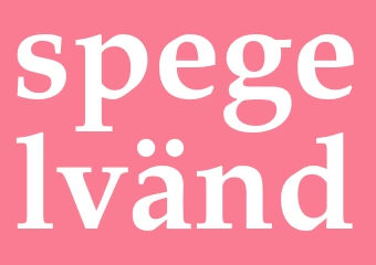 Synonym spegelvänd