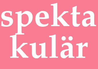 Synonym spektakulär