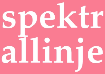 Synonym spektrallinje