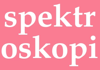 Synonym spektroskopi