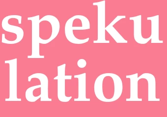 Synonym spekulation