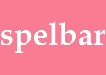 Synonym spelbar