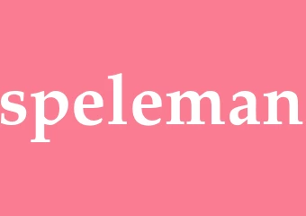 Synonym speleman