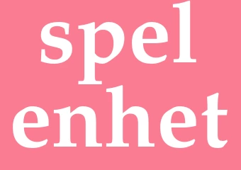 Synonym spelenhet