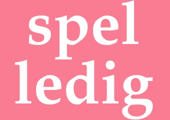 Synonym spelledig