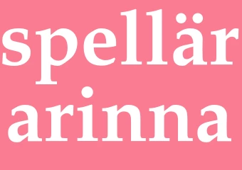 Synonym spellärarinna