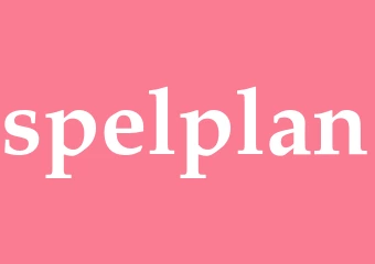 Synonym spelplan