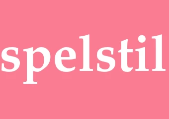 Synonym spelstil