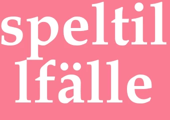 Synonym speltillfälle