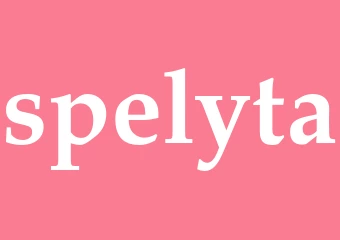 Synonym spelyta
