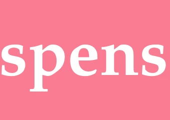 Synonym spens