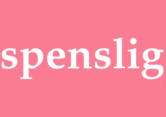 Synonym spenslig