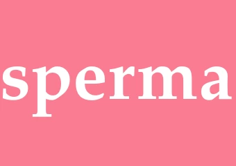 Synonym sperma