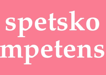Synonym spetskompetens