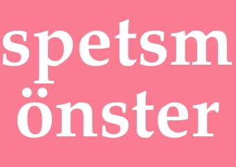 Synonym spetsmönster