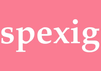 Synonym spexig