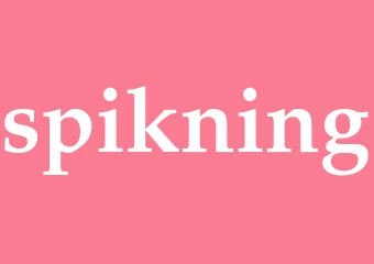Synonym spikning