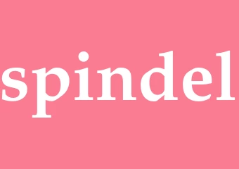 Synonym spindel