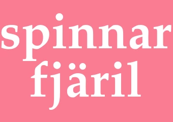 Synonym spinnarfjäril